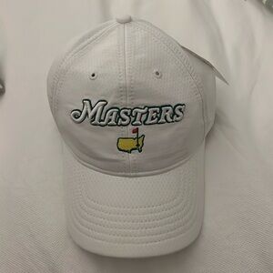 White MASTERS 2023 hat